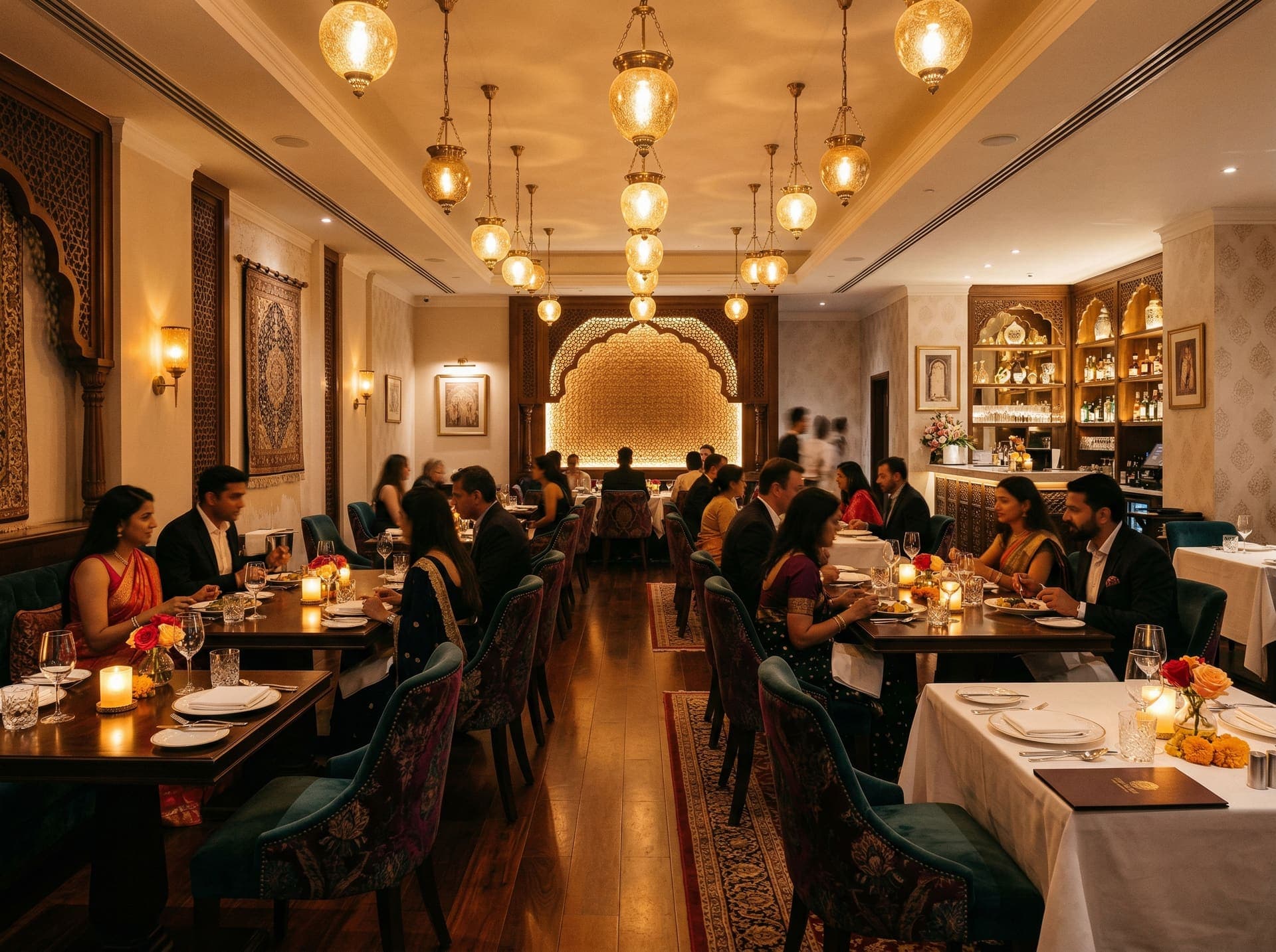 Restaurantinnenraum